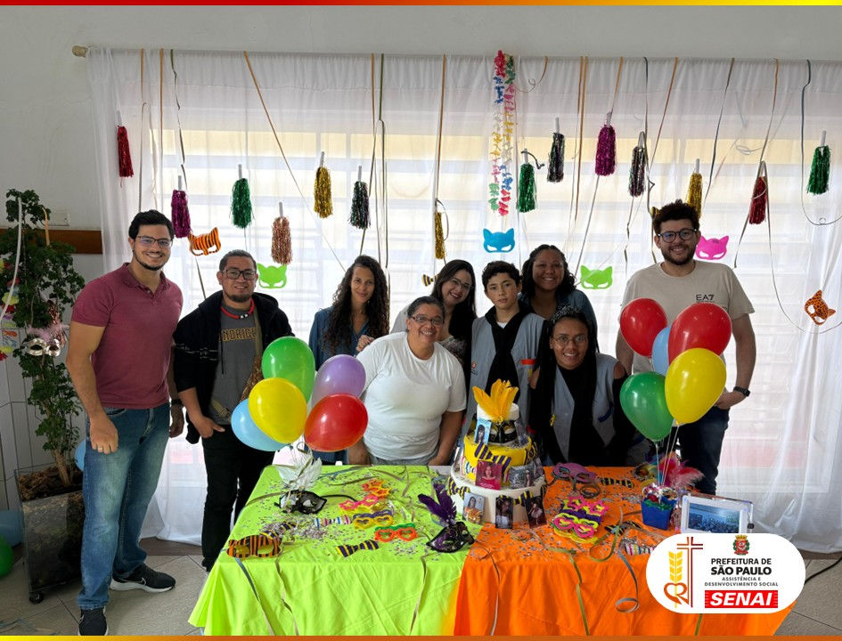 Aniversariantes do mês - CEDESP Santo Antônio