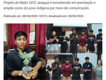 Prêmio "Troféu Bem-Te-Vi" para o CECI Jaraguá
