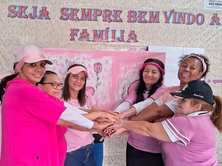 OUTUBRO ROSA - Centro de Acolhida Zancone.