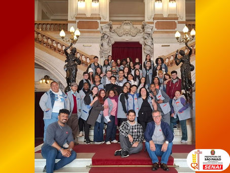 Visita ao Theatro Municipal - CEDESP Santo Antônio