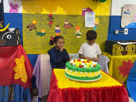 Aniversariantes do mês de agosto - CCA Madre Nazarena