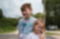 2 smiling children at the walk to cure scleroderma