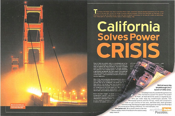 Business-to-business trade print advertising