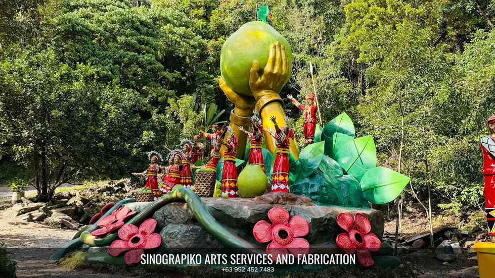 Baungon Cultural Landmark by Sinograpiko Right side view