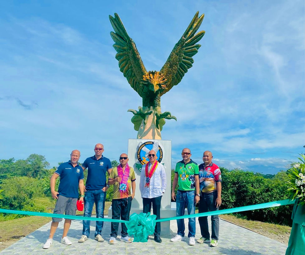 Philippine Eagle Landmark by Sinograpiko front view
