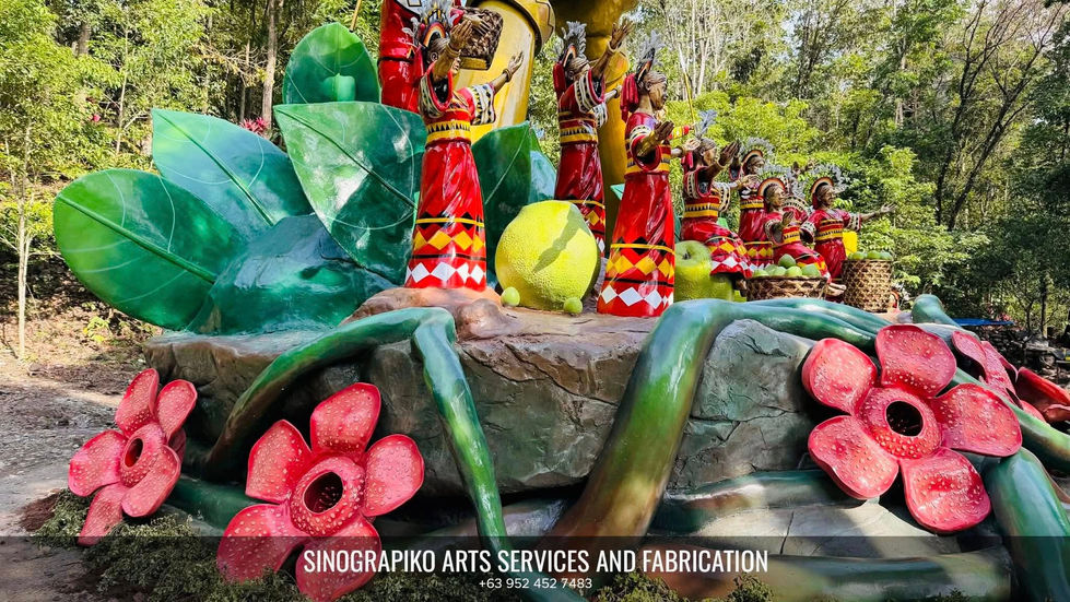 Baungon Cultural Landmark by Sinograpiko lower left view