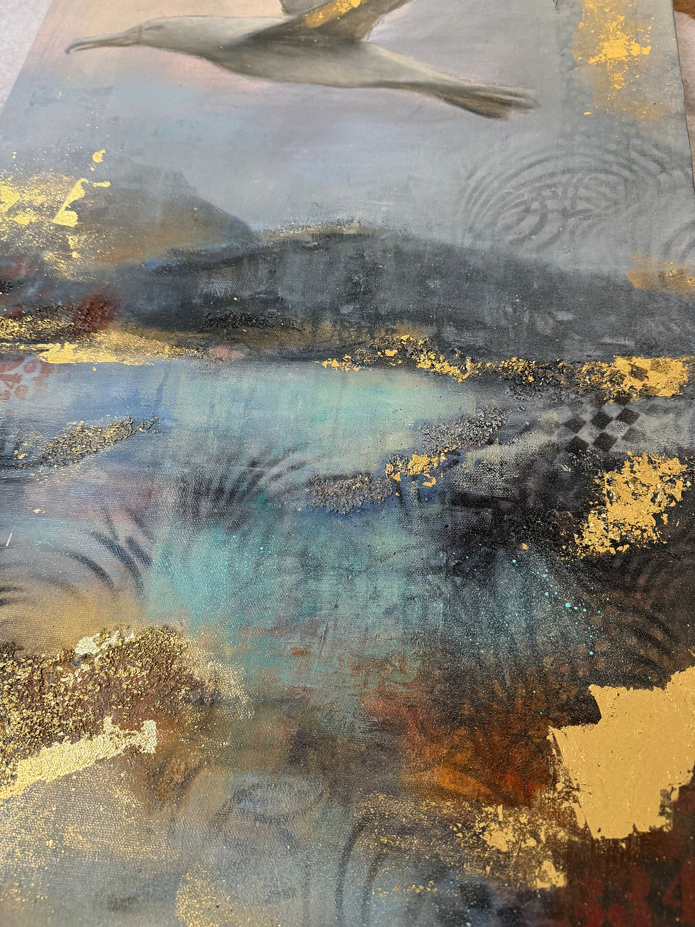 Themed Painting Day - October 11. The Presence