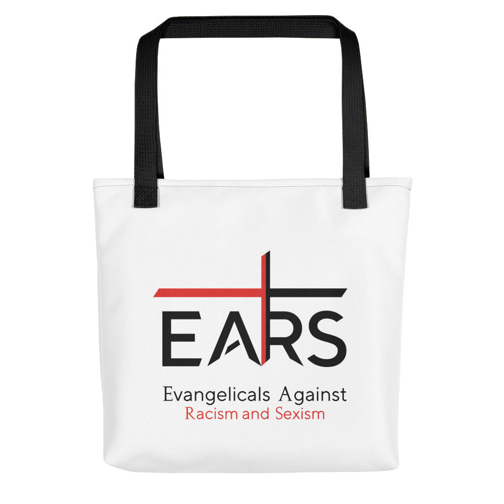 EARS Series White Tote Bag