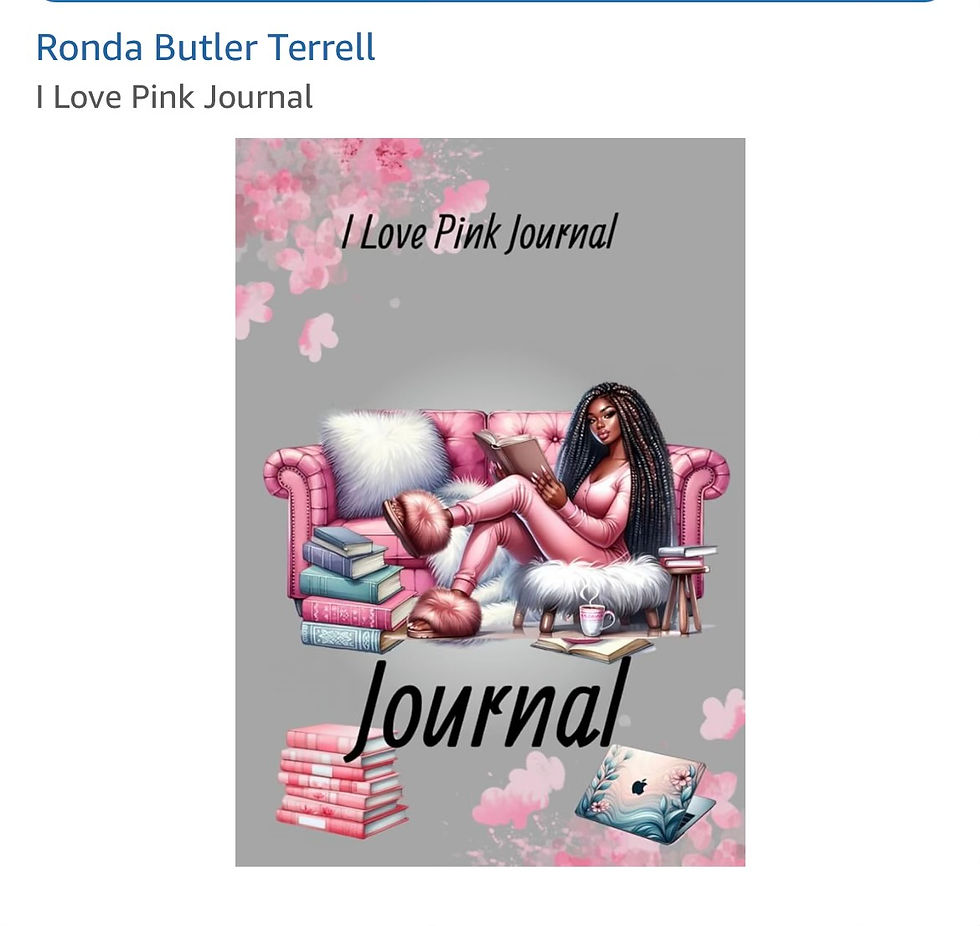 I love pink journal