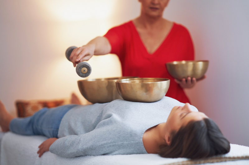 Massage sonore aux bols tibétains