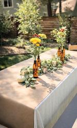 Spring summer patio outdoor space makeover refresh lake tahoe tablescape table setting