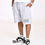 Thumbnail: Grey shorts with White Embroidery