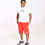 Thumbnail: Red Shorts with White Embroidery