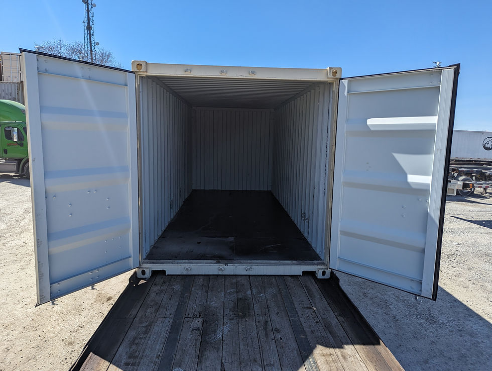 Thumbnail: 20' New "One-Trip" Shipping Container