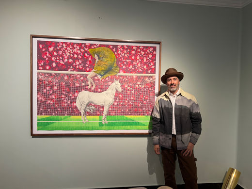 El artista español José Luis Puche presenta por primera vez su obra en México.