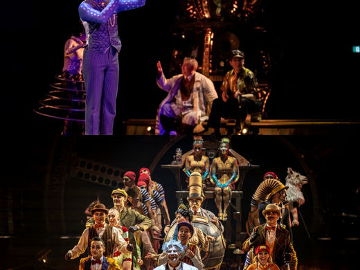 El universo de “Kurios” se despliega en Málaga: El Cirque du Soleil somete al público a su engranaje de precisión desde el backstage hasta el patio de butacas
