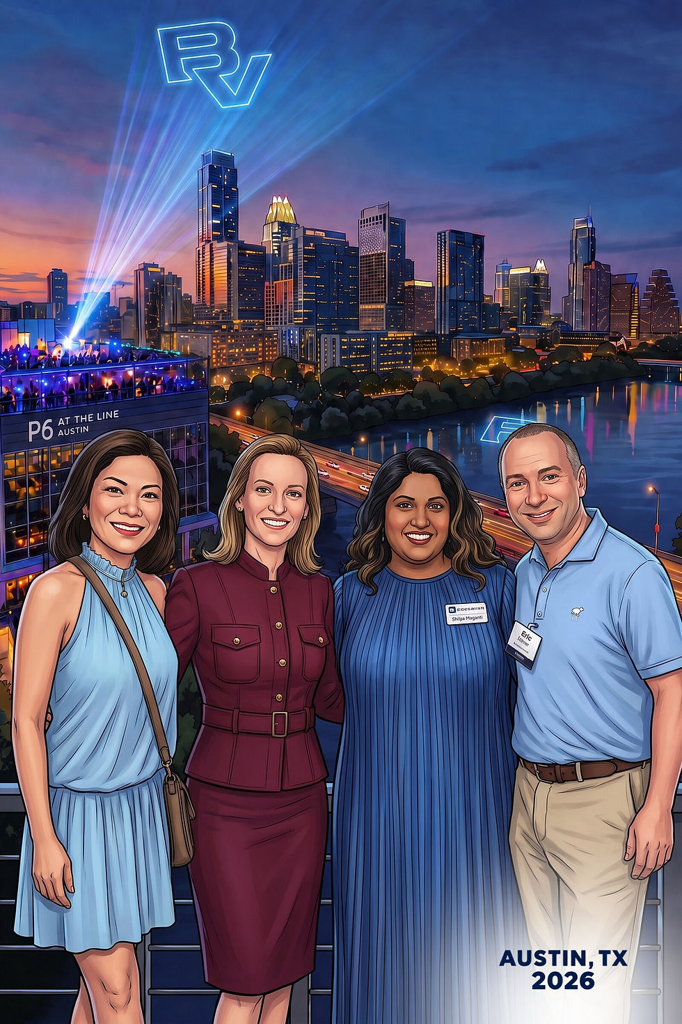Corporate AI Photo Booth Activation at DCAC 2026 in Austin, Texas