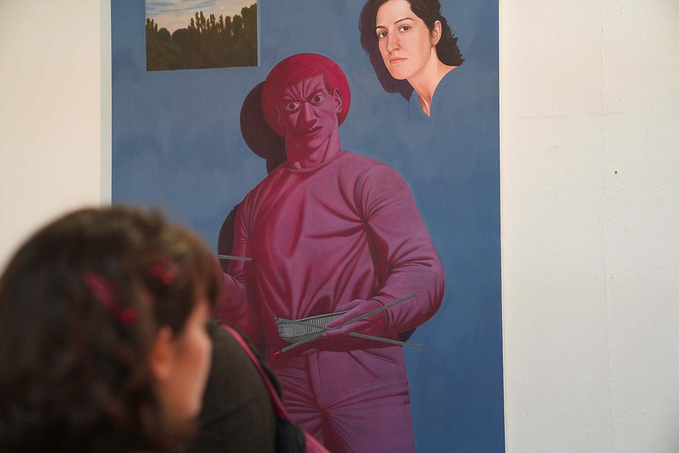Andrea Loi. Installation views exhibition Magnolia, ex chiesa di San Carpoforo.