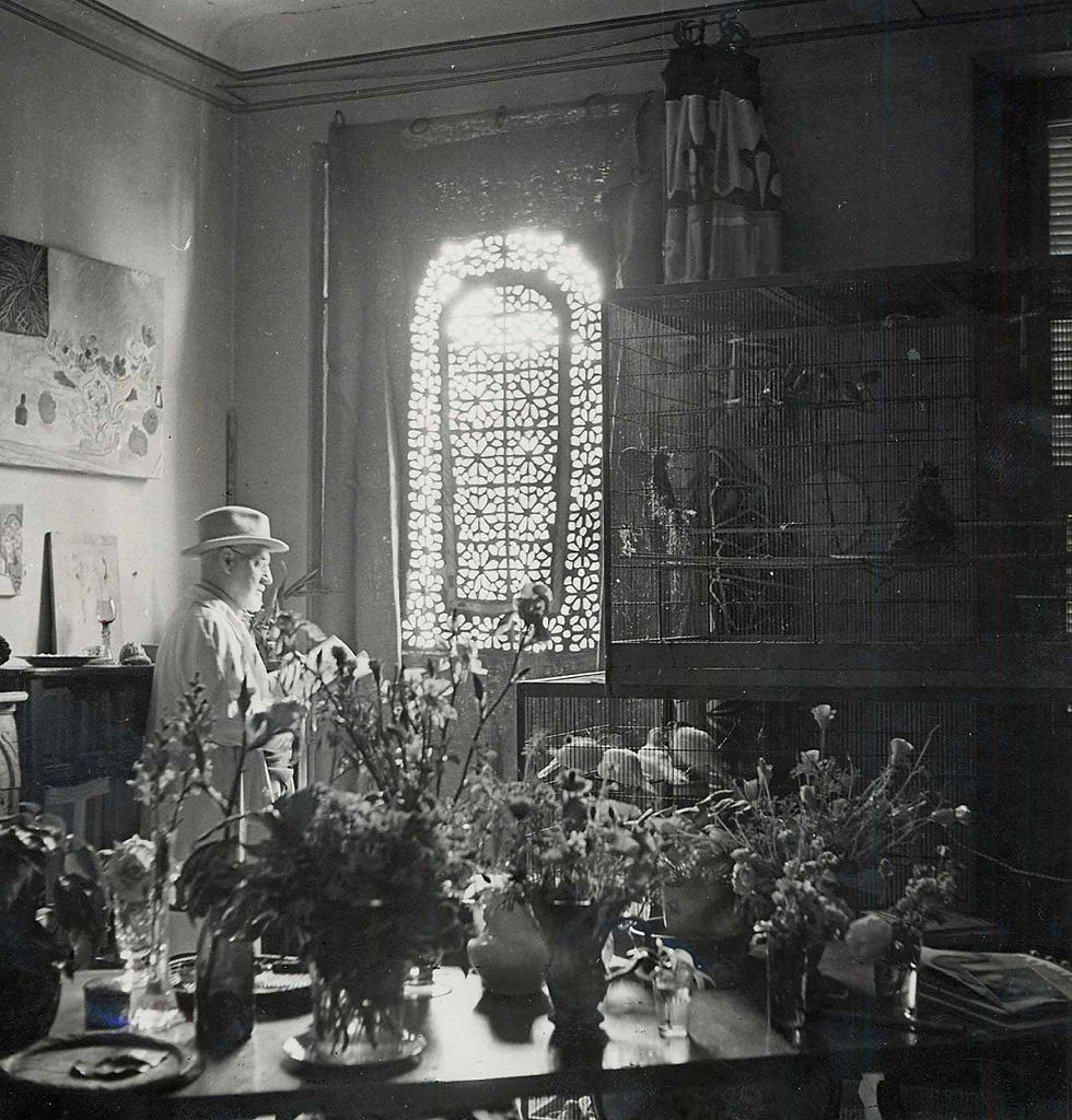 Hélène-Adant, Henri-Matisse, Villa Le Rêve, 1946. Photo Archives Henri Matisse.