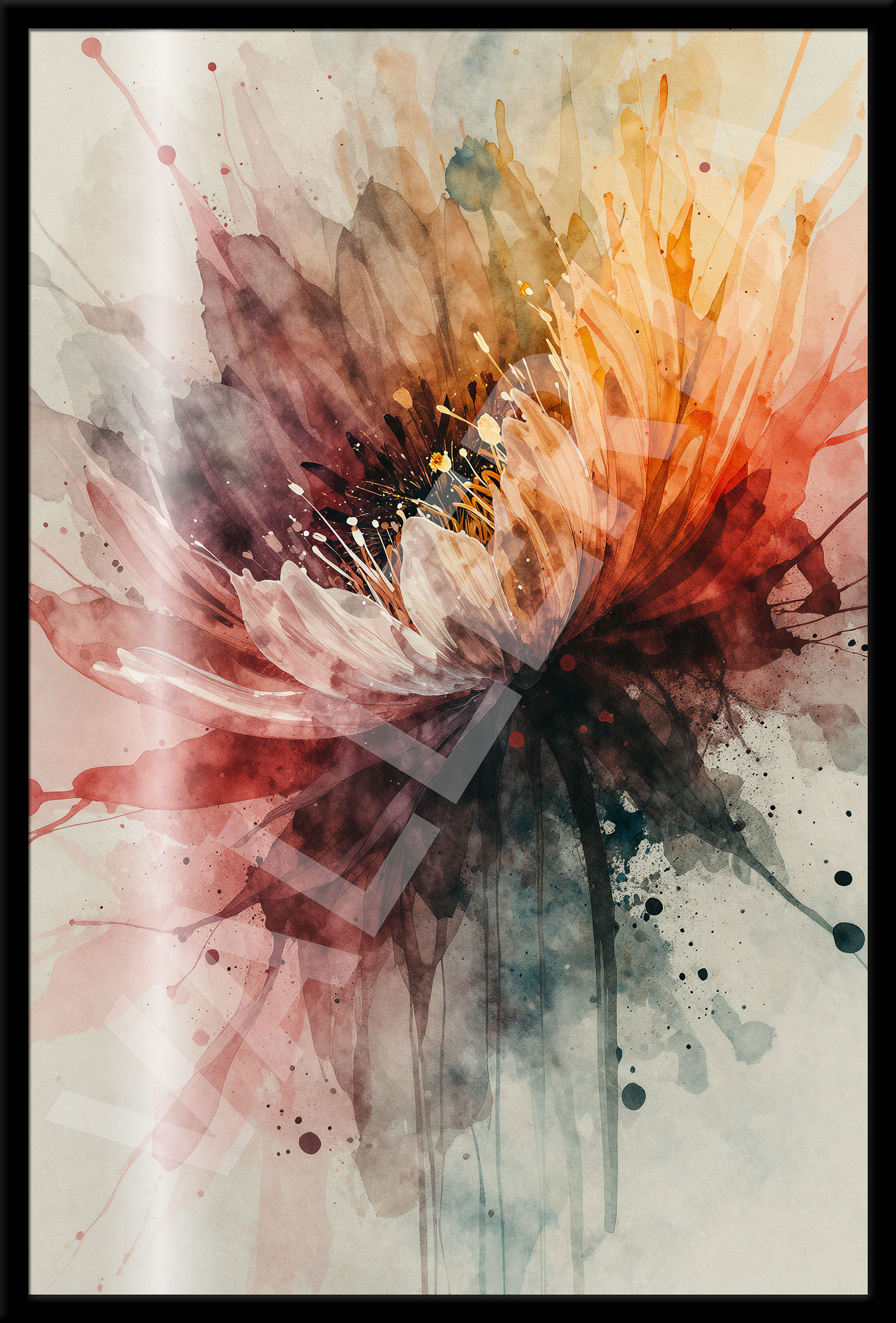 Floral Eruption Art-Nr-00151