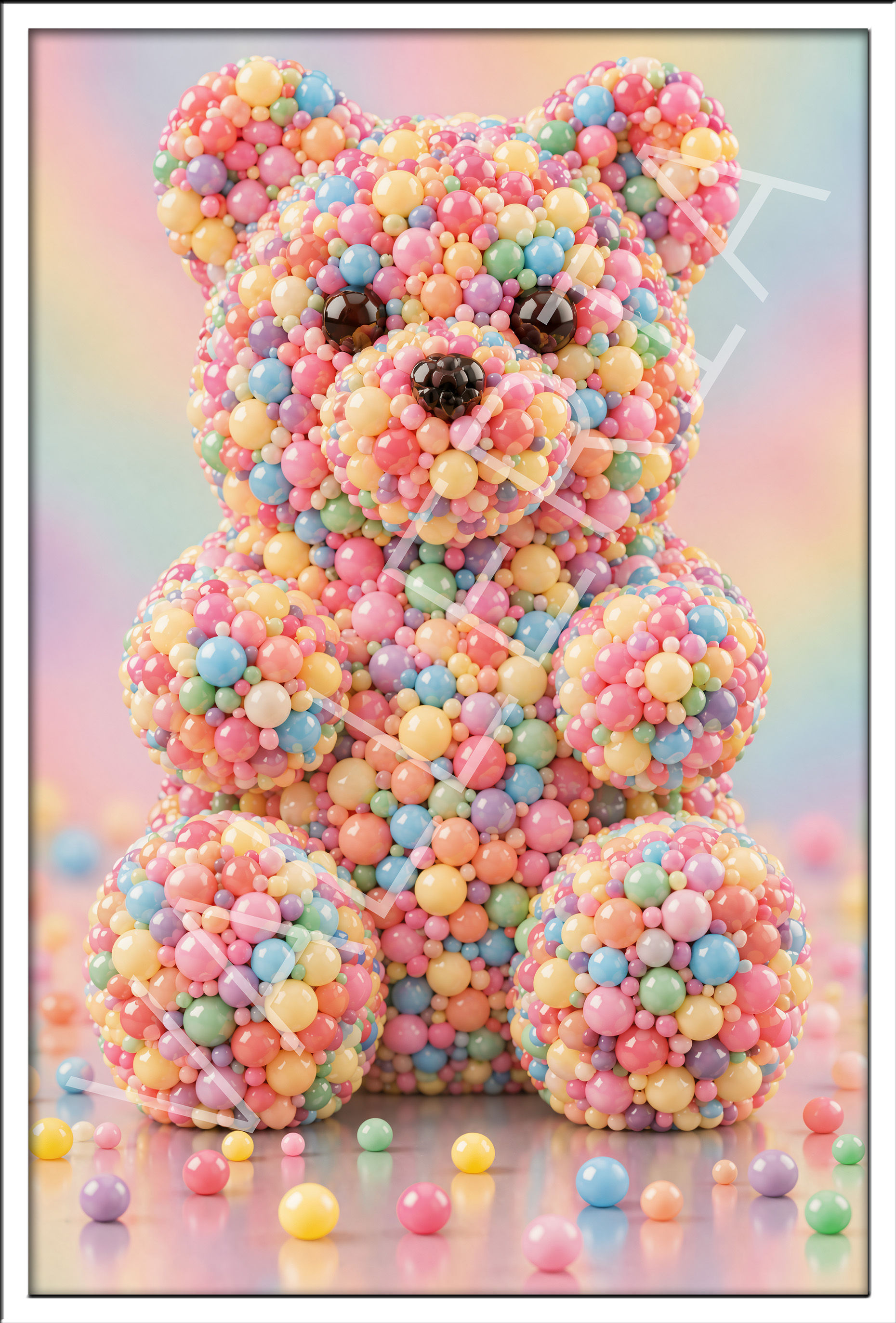 Candy Pearl Pastell Bear Art-Nr-00597
