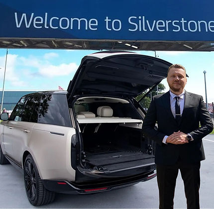 Silverstone F1 Range Rover Chauffeur Service