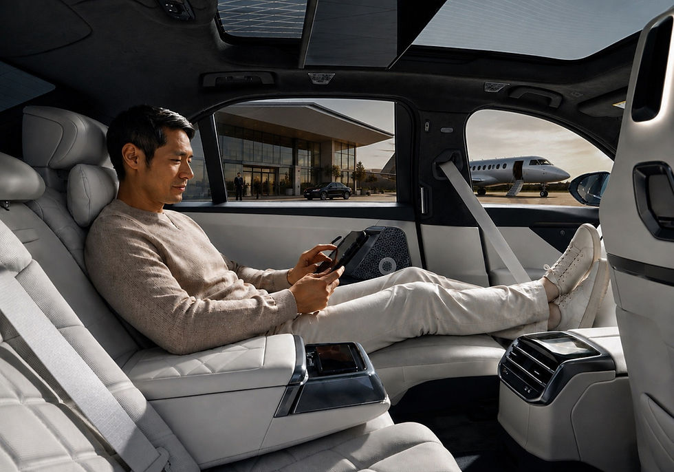London BMW i7 Aviation Chauffeur