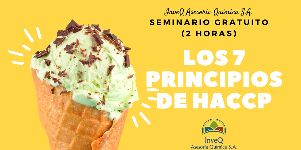 Seminario Gratuito. Los 7 principios de HACCP