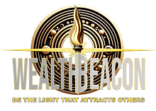 Wealth Beacon Logo Be The Light That Attracts Others Home Botton
