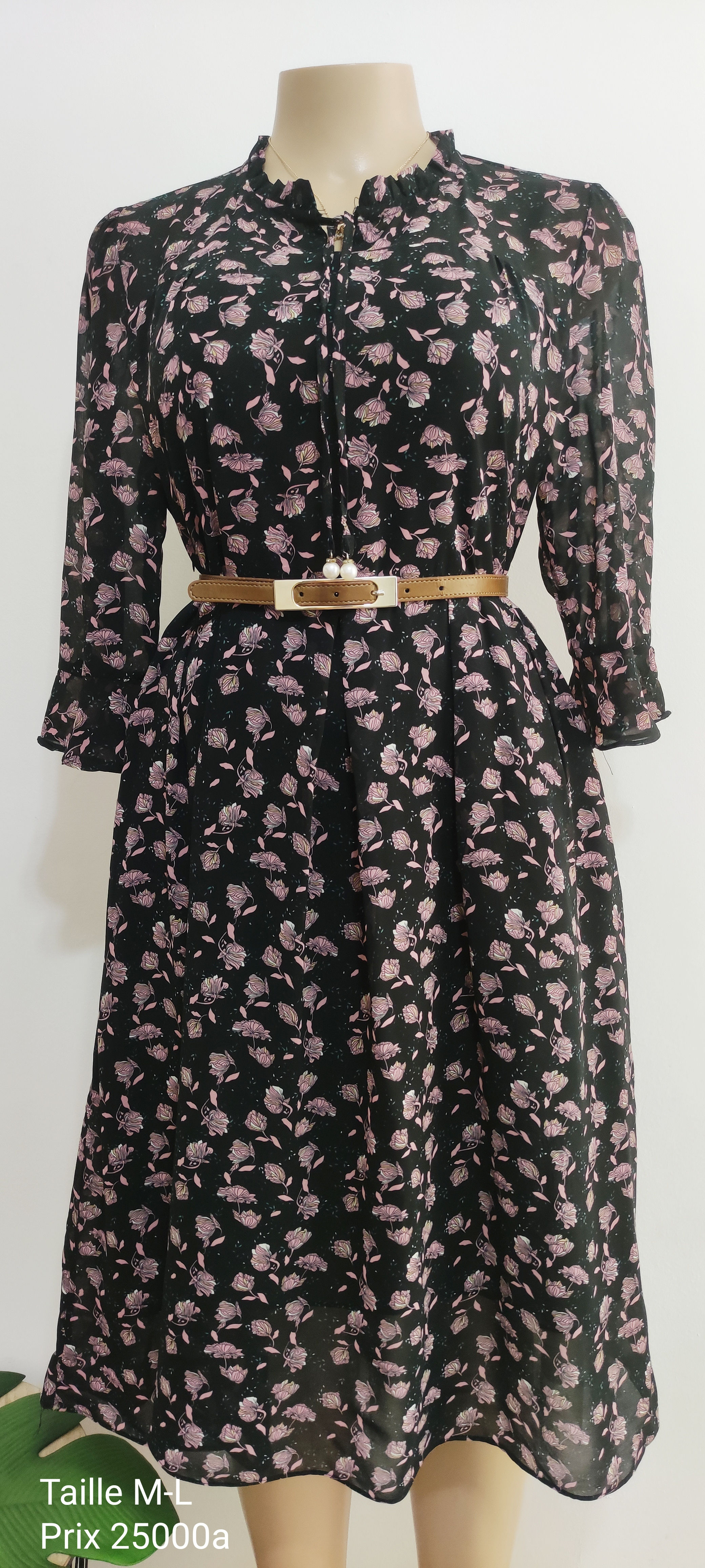 Robe imprimée taille M.L