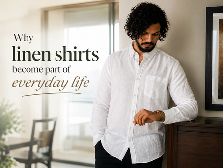 Why linen shirts become part of everyday life