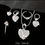Thumbnail: Fashion Unique 5 pcs Silvery Heart Pendant Necklace, Earrings, Bracelet and Ring