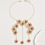 Thumbnail: Cute and Flirty Iron Flower Tassel Pendant Necklace and Earrings Set