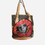 Thumbnail: Custom painted Authentic Louis Vuitton bucket bag