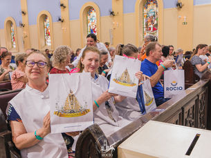 Devotos da Diocese de Foz do Iguaçu visitam Santuário do Rocio