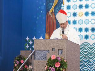 Bispo Dom Sérgio de Deus Borges preside missa do 7º dia de novena da Festa da Padroeira