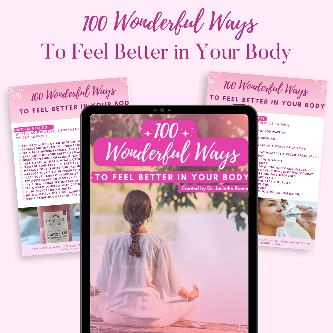 100 Ways to Feel Better In Your Body