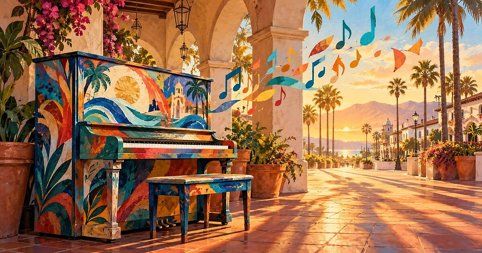 Pianos on State 2026: A Guide to Santa Barbara’s Public Art You Can Play
