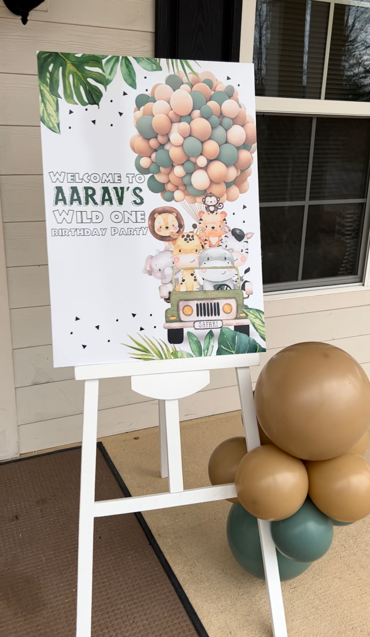 Welcome easel & Sign Combo (Rental) 