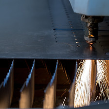 Laser Cutting Steel