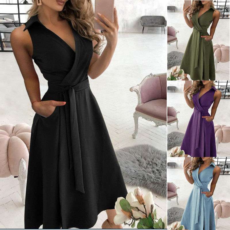 Fashion Long Sleeve V-Neck Floral Dress for Women