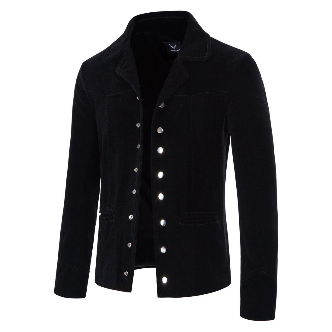 Men's Velvet Jacket - Single Breasted, Autumn/Winter