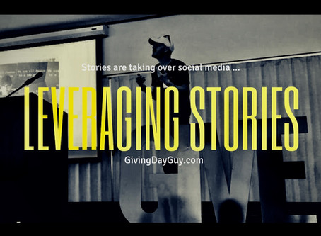 An actionable Instagram Stories strategy to lead up to your Giving Day