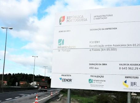 BENEFICIAÇÃO NO IC2 ENTRE ASSEICEIRA E FREIRES ARRANCA ESTE SÁBADO