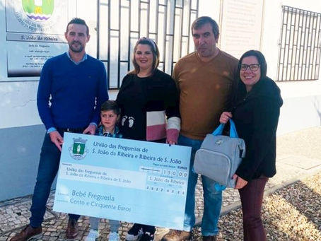 S. JOÃO DA RIBEIRA E RIBEIRA S. JOÃO: PROGRAMA “BEBÉ FREGUESIA” TEVE HOJE A PRIMEIRA ENTREGA 