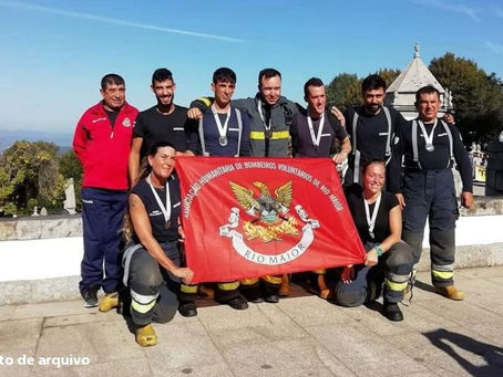BOMBEIROS DE RIO MAIOR PARTICIPAM AMANHÃ EM BRAGA NO ESCADÓRIOS DA HUMANIDADE