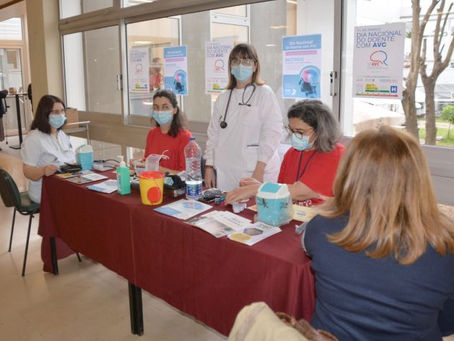 HOSPITAL DISTRITAL DE SANTARÉM REALIZOU RASTREIO AO AVC ABERTO À POPULAÇÃO