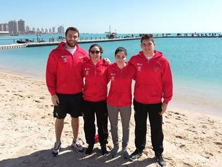 TIAGO CAMPOS FICOU EM 22.º E MAFALDA ROSA EM 26.º NA TAÇA DO MUNDO EM DOHA