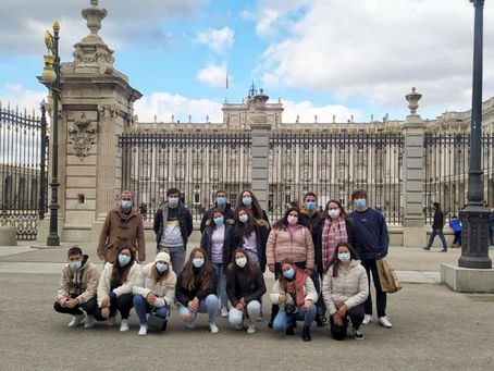 ALUNOS DA EPRM VISITARAM FEIRA INTERNACIONAL DE TURISMO EM MADRID