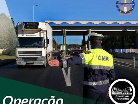 GNR INICIA HOJE A OPERAÇÃO “ROADPOL/ECR – TRUCK&BUS” 